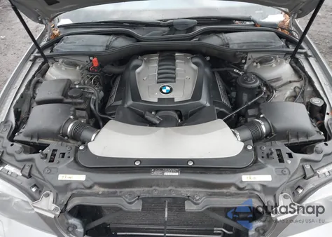 2007 BMW 750Li из США, поврежденный, VIN WBAHN83537DT66397